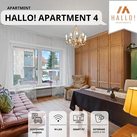 Tolle Zweiraum-Ferienwohnung In Bester Lage L Innenstadtnaehe L 1 Minute Zum Bahnhof L Tv L Free-Wlan L Keine Kueche L Willkommen Im Hallo!-Apartment 4 Bad Wörishofen Εξωτερικό φωτογραφία